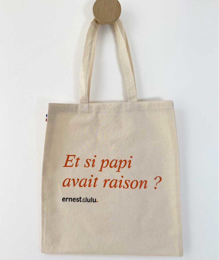 et si papi avait raison - mouchoirs en tissu bio made in france