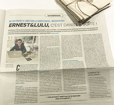 l-hebdo-mouchoir-tissu-france lucie cherbonnel presse mouchoirs