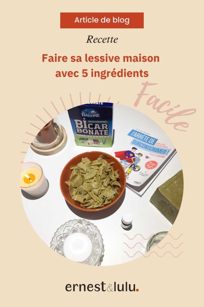 Recette lessive maison