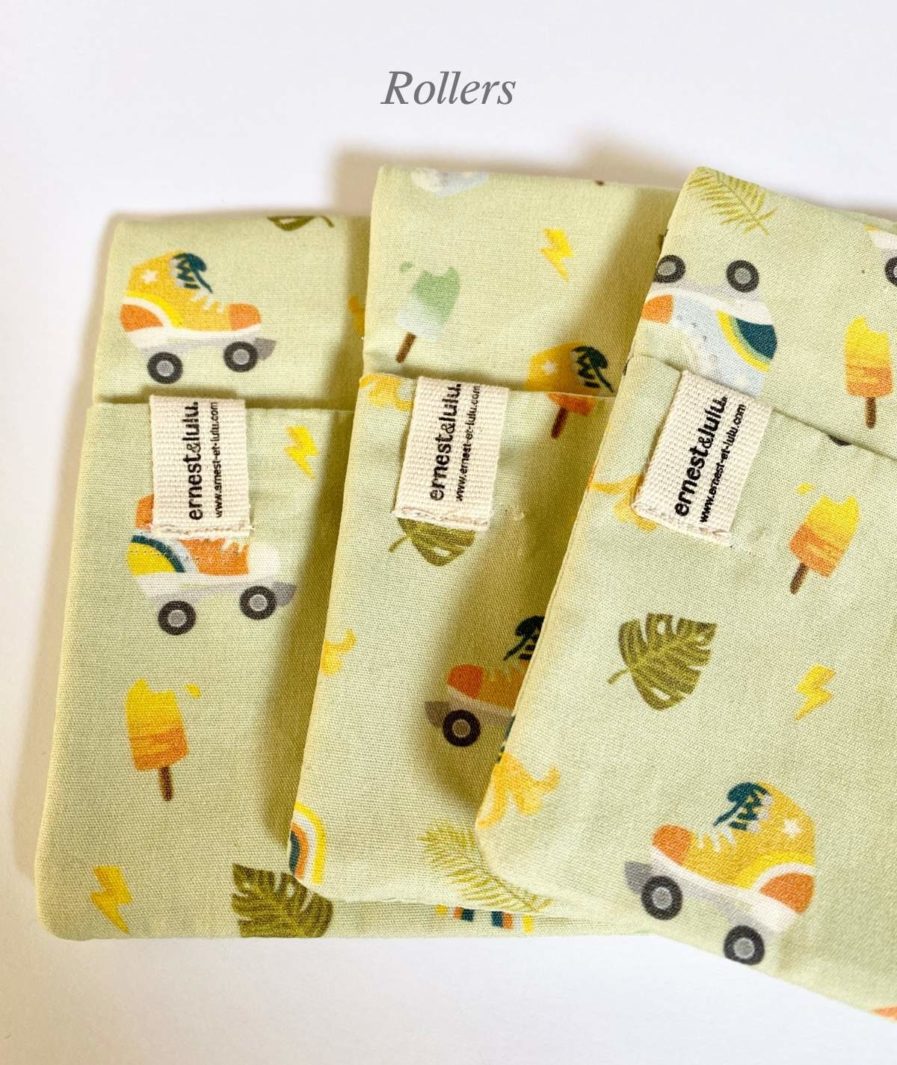 pochettes moches accessoire mouchoirs en tissu bio