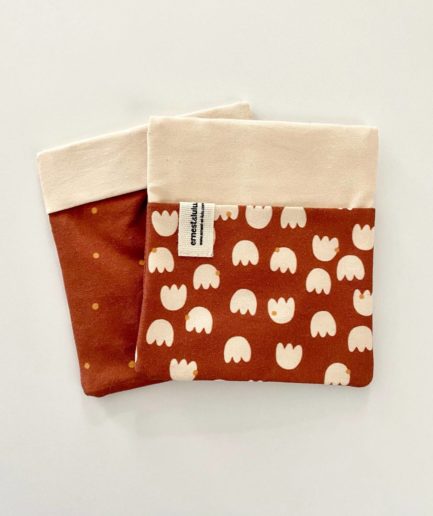 Pochette mouchoir clochettes