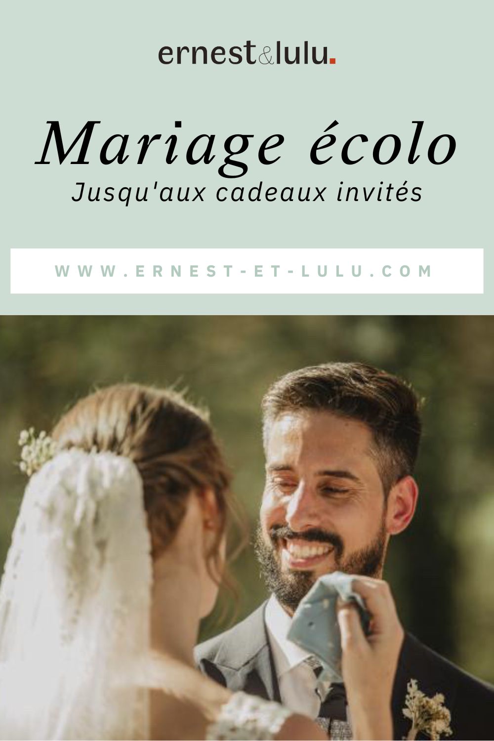 Mouchoir de mariage imprimé avec le nom, les initiales ou la date