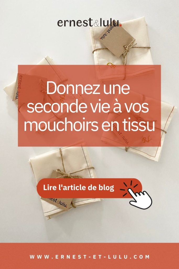 recycler les mouchoirs en tissu