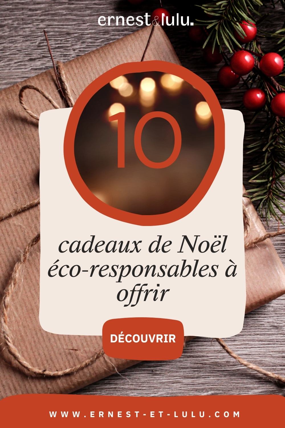 10 idées de cadeaux noel ecolo à moins de 10 euros - Dream Act