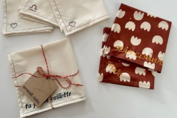 Mouchoirs en tissu personnalisés