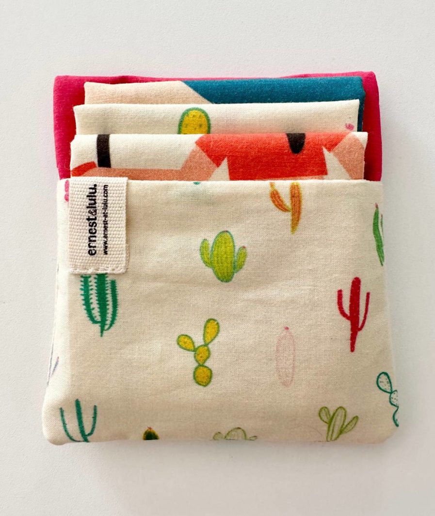 pochette mouchoirs en tissu femme