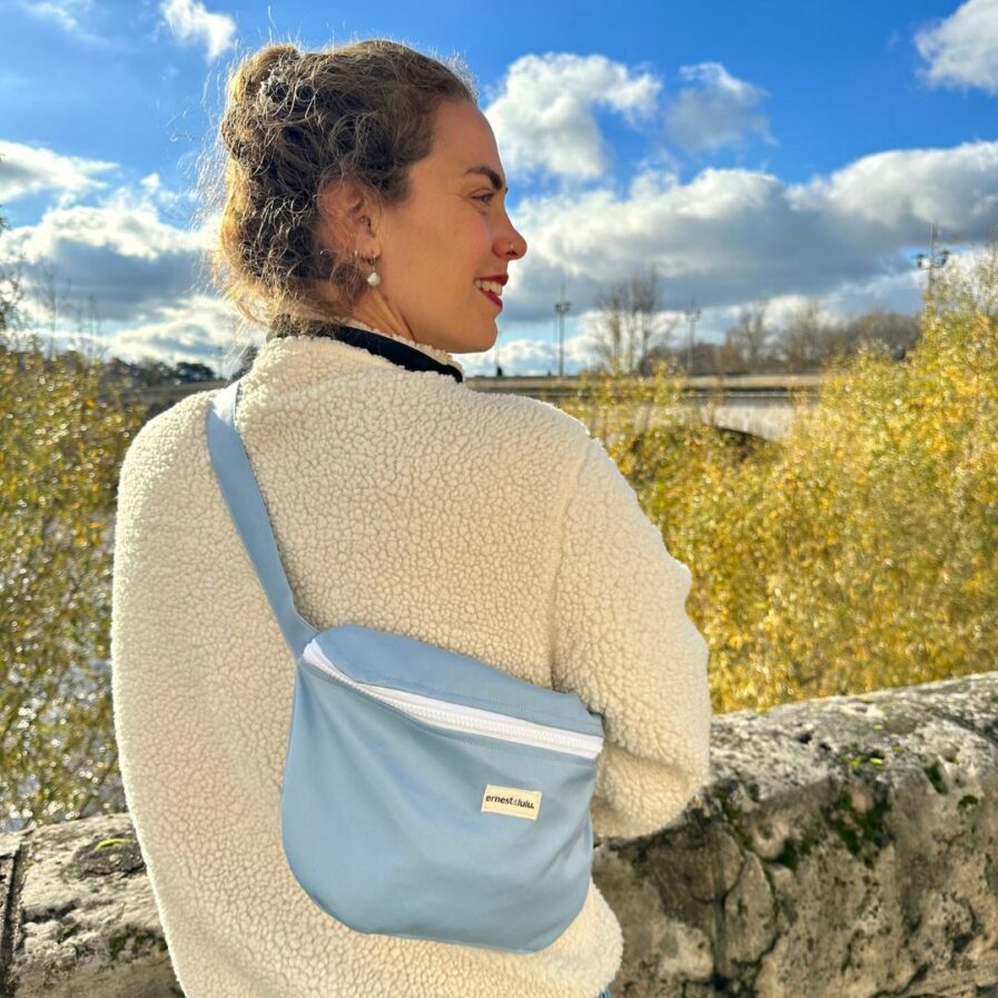 Sac Banane Coton Mandala - 3 Compartiments - Réglable 80-110cm - Népal équitable
